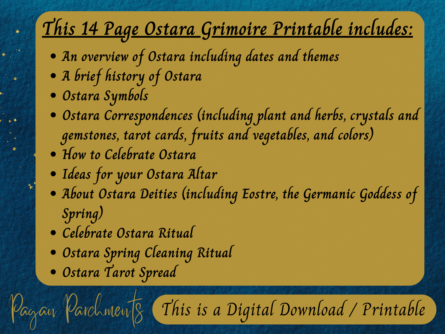 Ostara Grimoire Printable, Pagan Sabbat Pages, Celebrate Ostara, Goddess Eostre, Spring Ritual, Witch Book of Shadows PDF, Germanic Paganism